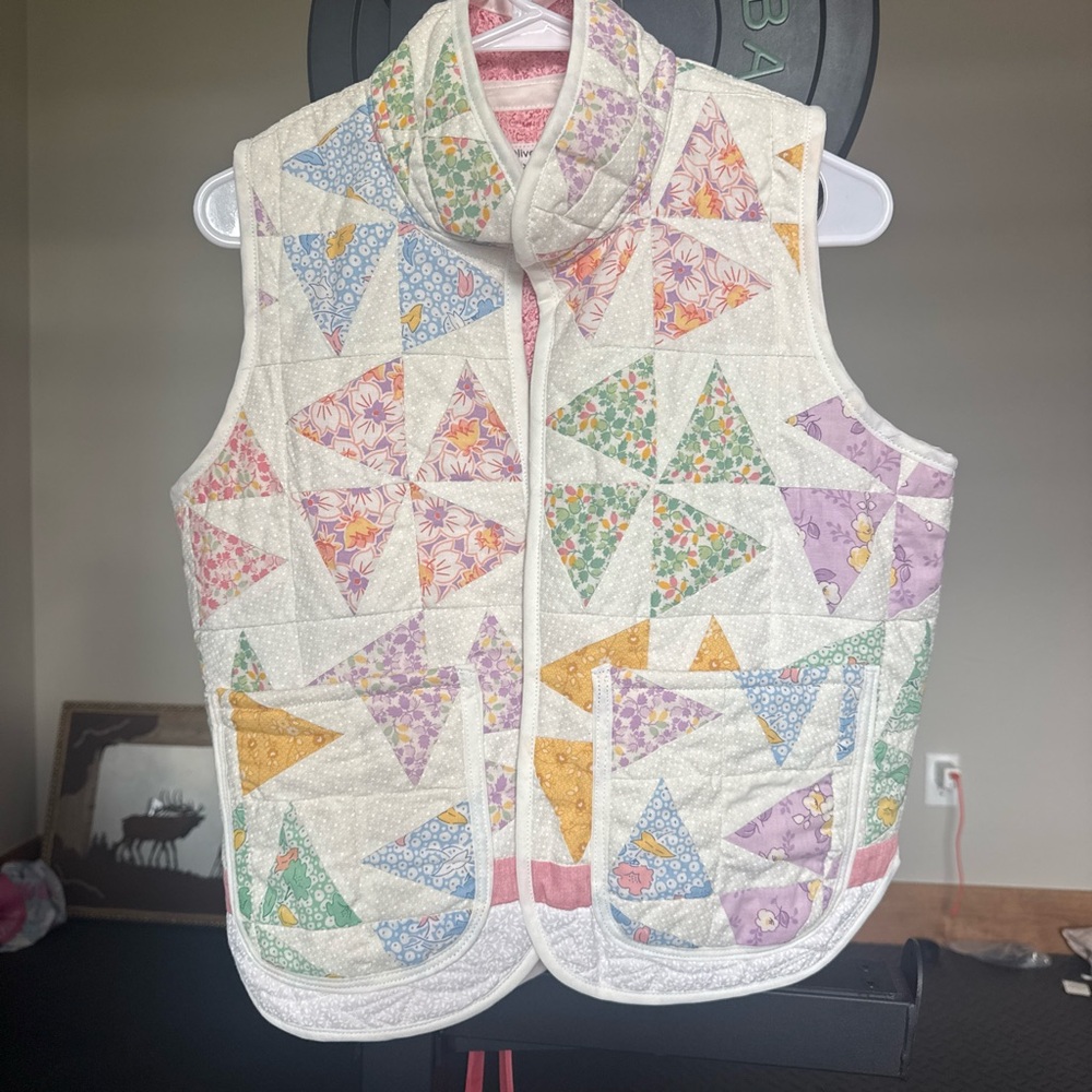 Custom quilt vest